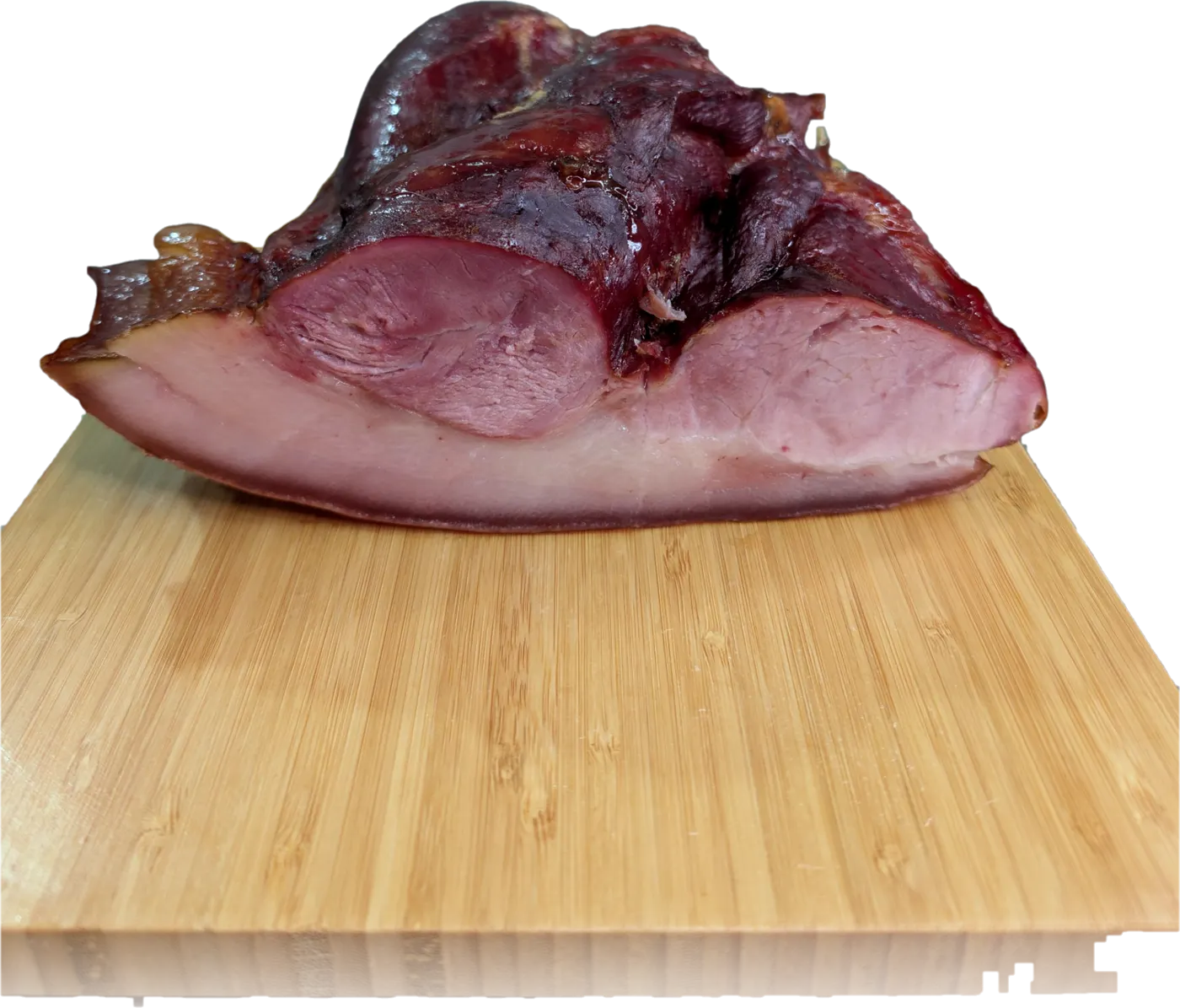 Bacon paleta Sabori, peça inteira sobre tábua